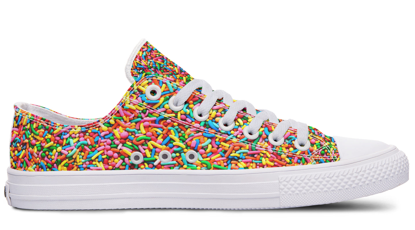 Rainbow Sprinkles Low Tops