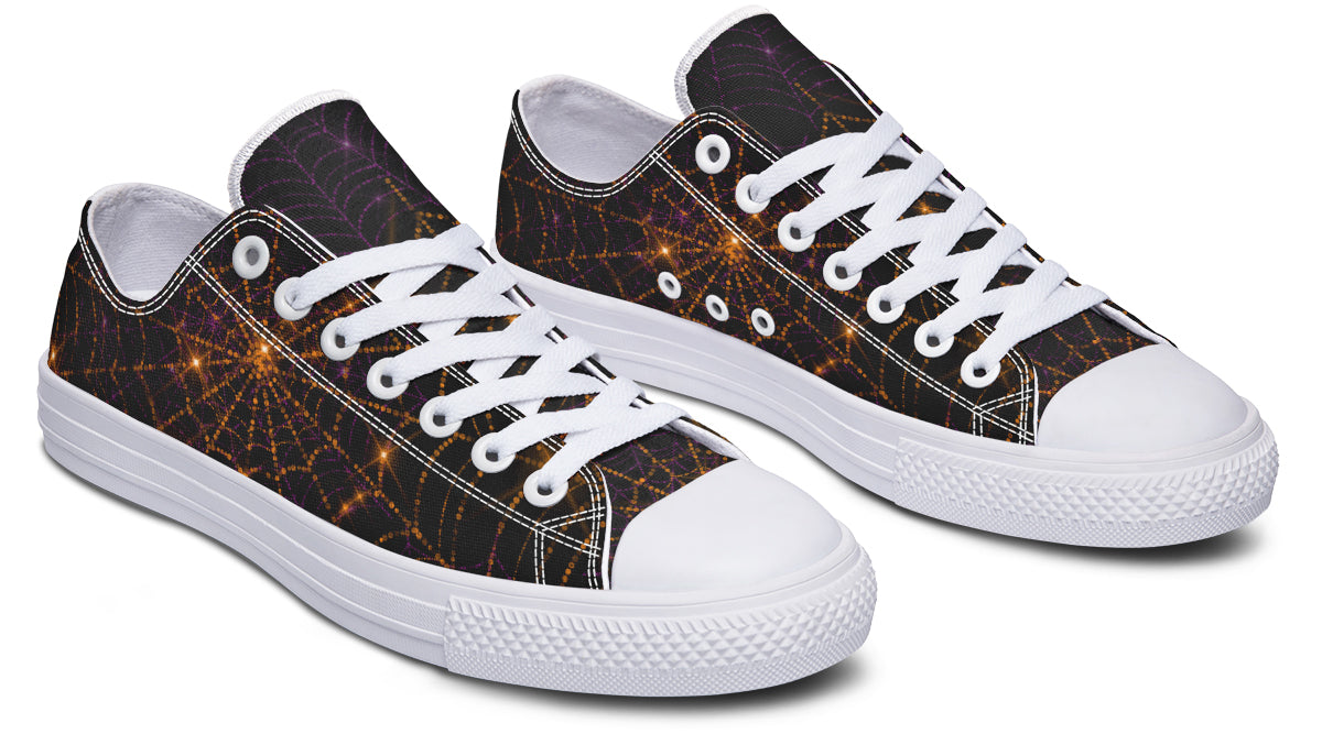 Spiderweb Low Tops