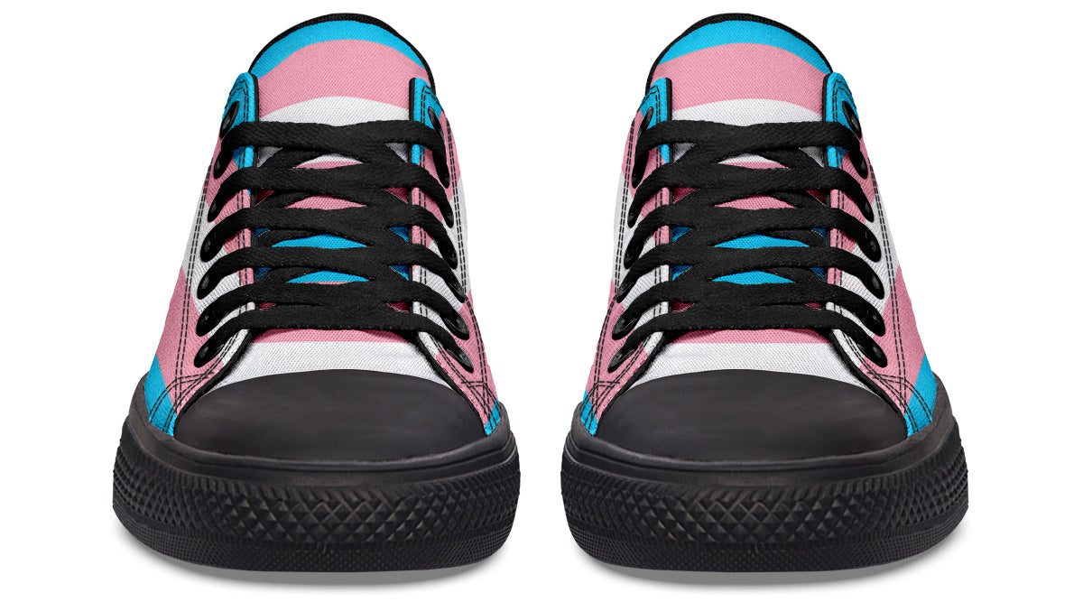 Trans Flag Low Tops