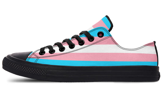 Trans Flag Low Tops