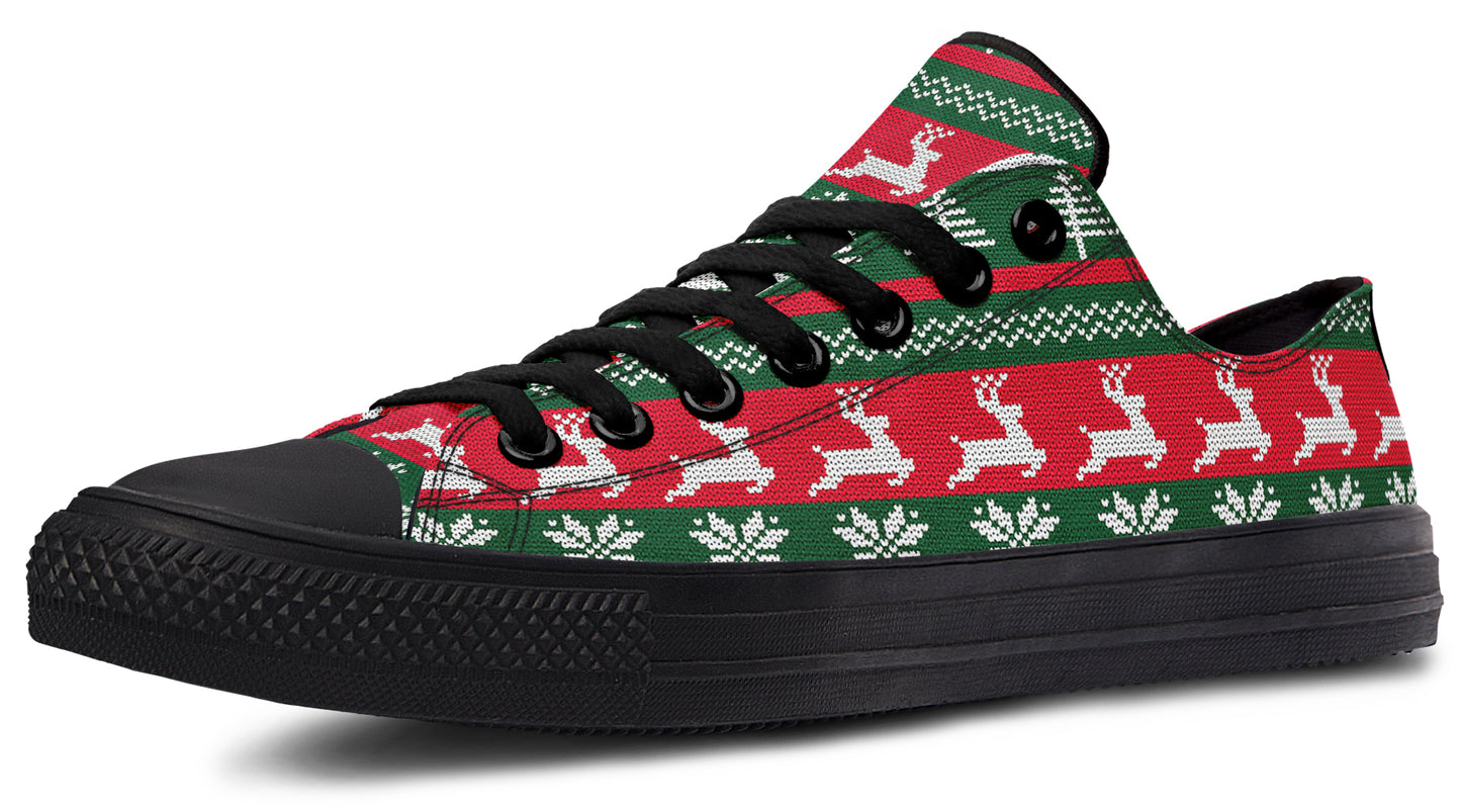 Ugly Christmas Low Tops