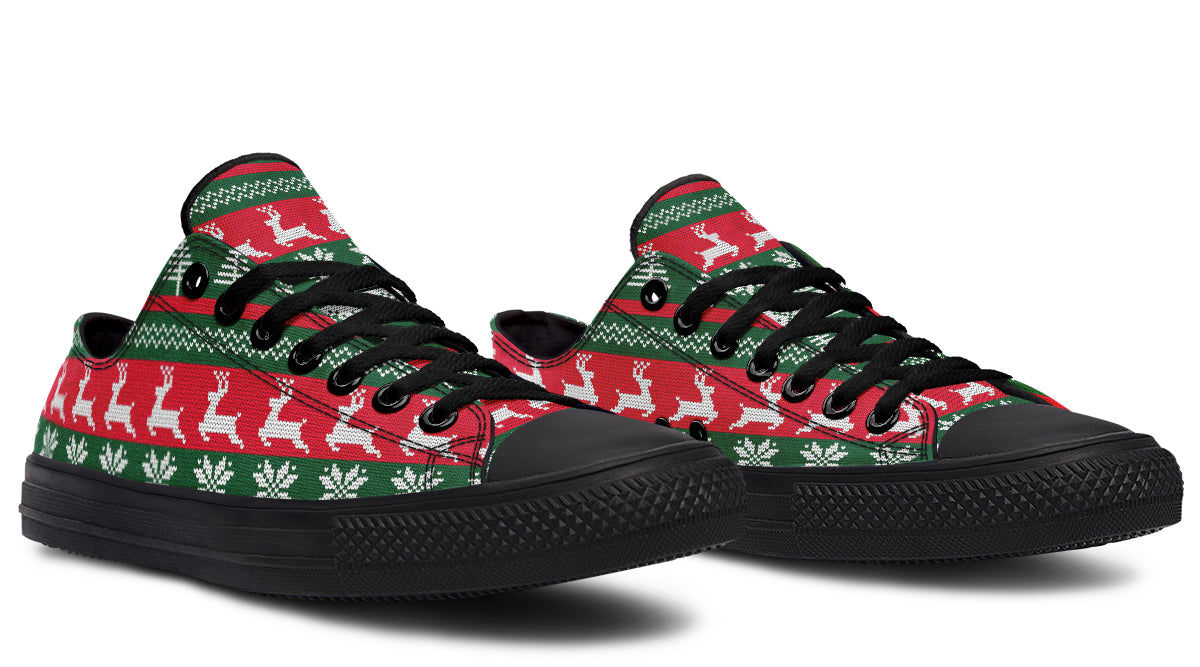 Ugly Christmas Low Tops