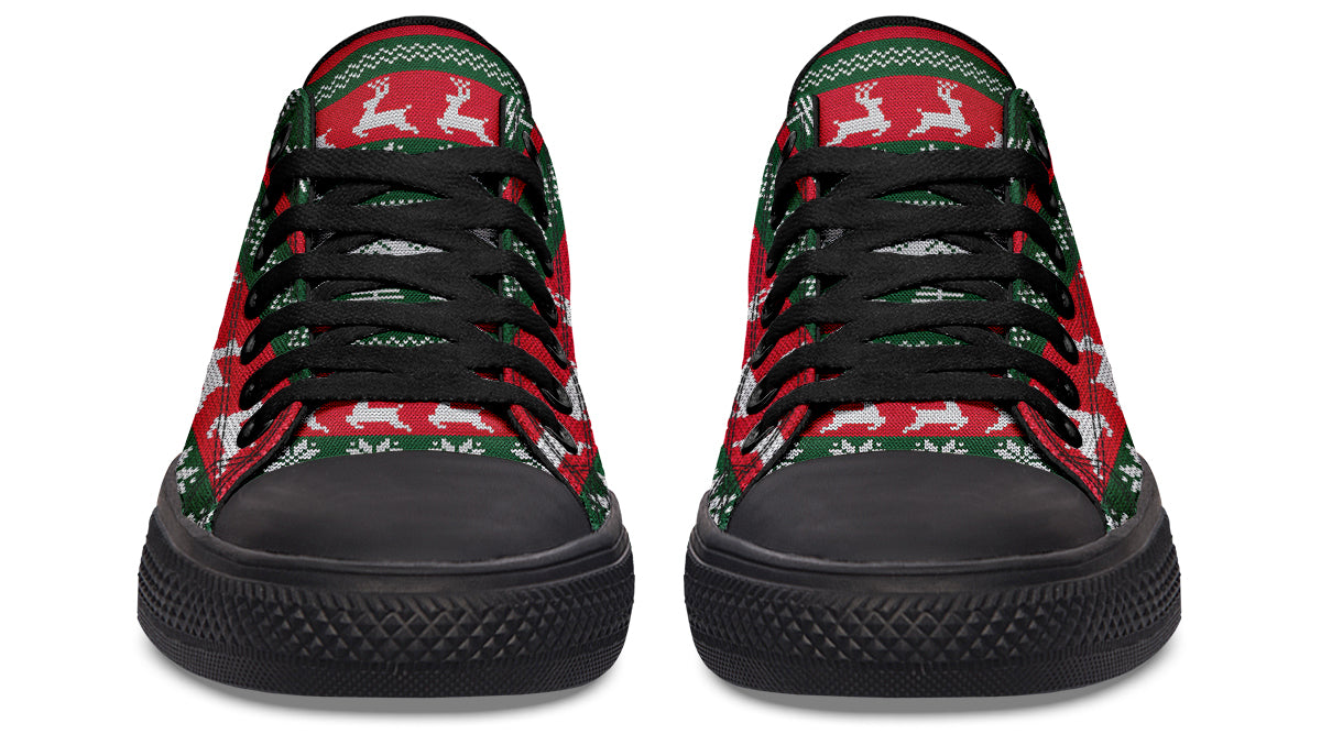 Ugly Christmas Low Tops