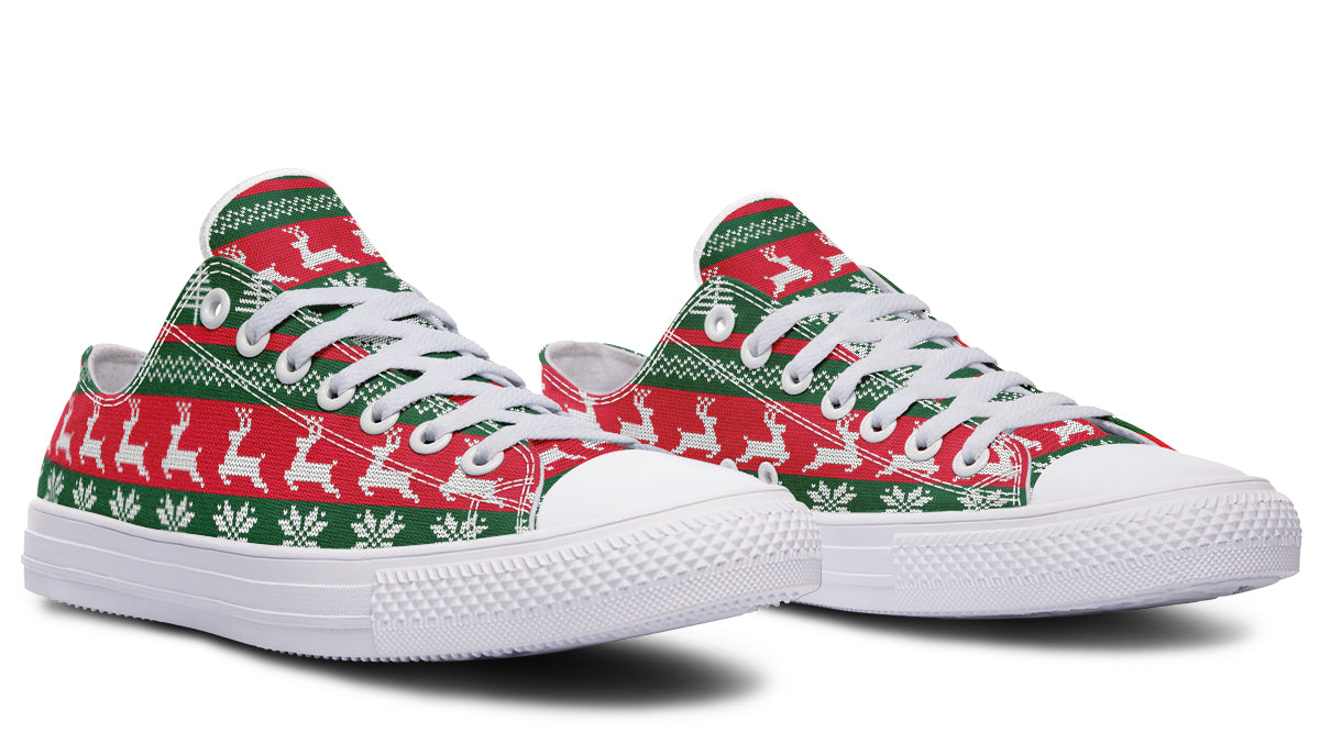 Ugly Christmas Low Tops