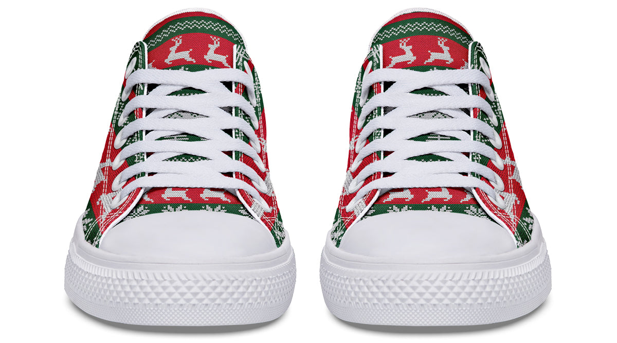 Ugly Christmas Low Tops