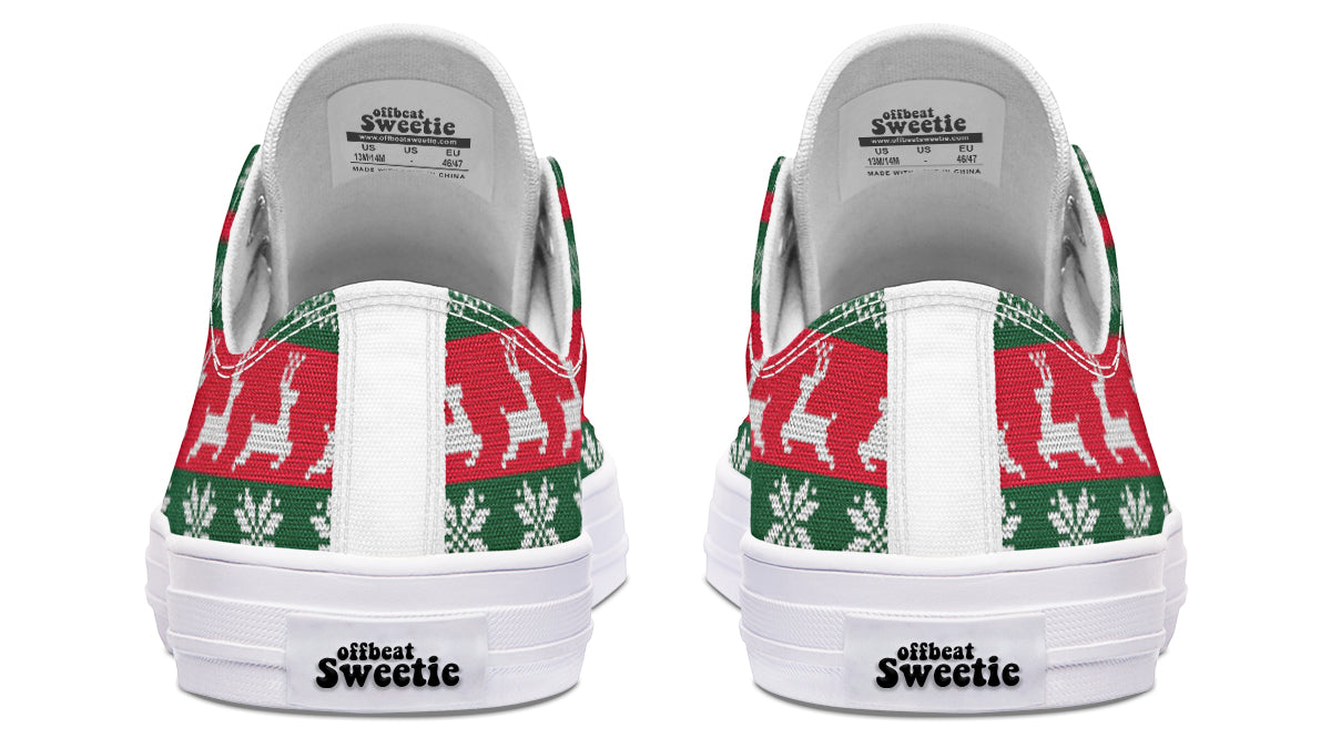 Ugly Christmas Low Tops