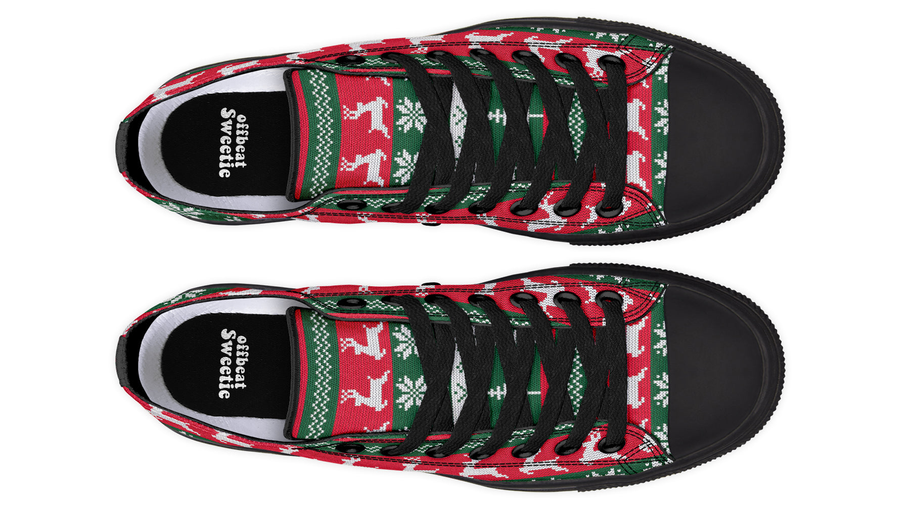 Ugly Christmas Low Tops