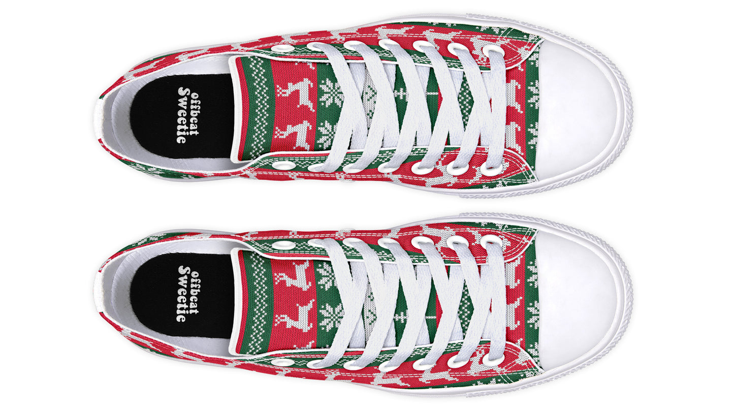 Ugly Christmas Low Tops