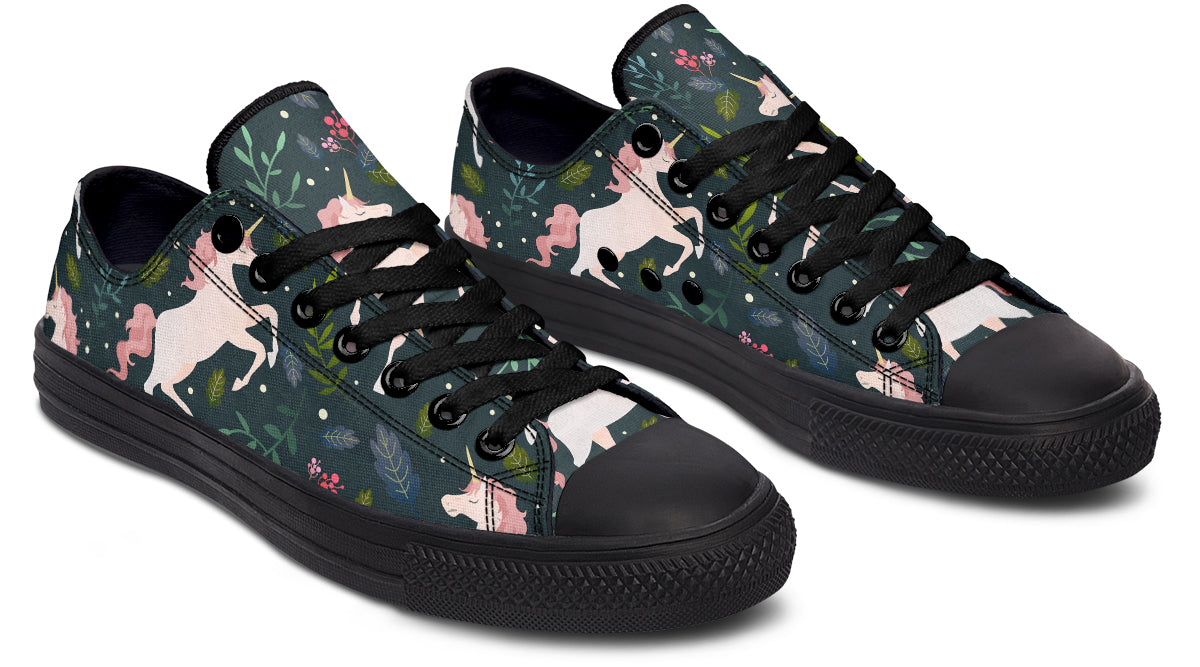 Unicorn Garden Low Tops