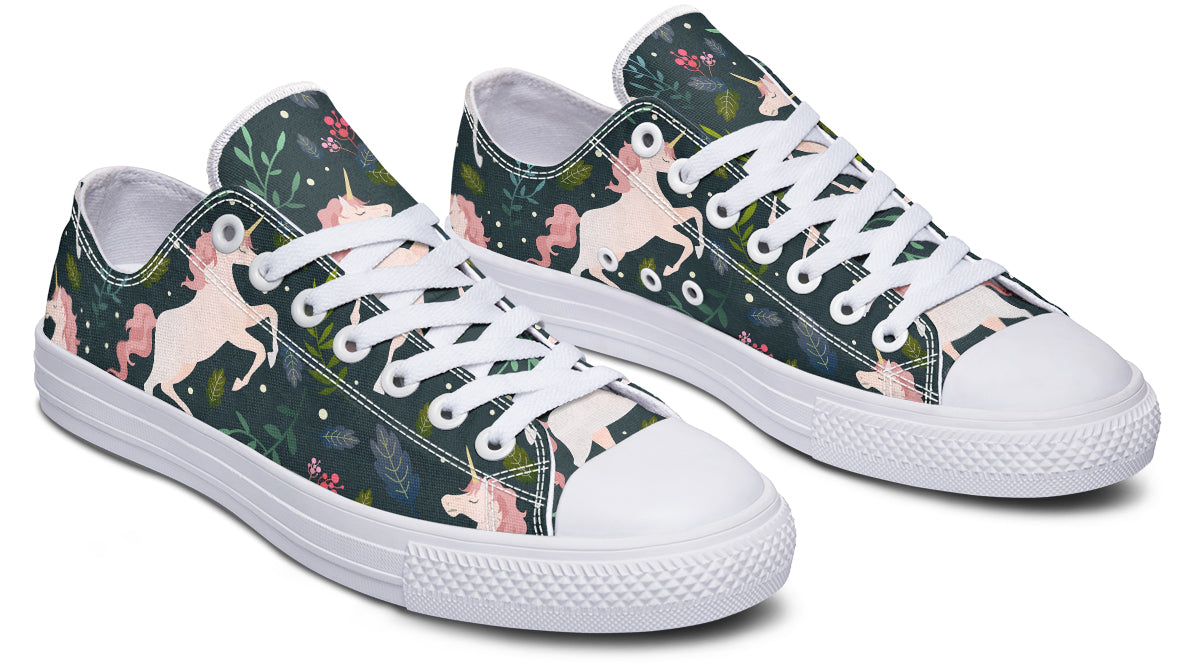 Unicorn Garden Low Tops