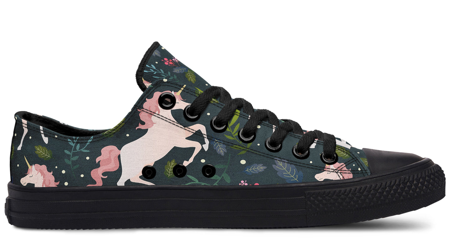 Unicorn Garden Low Tops