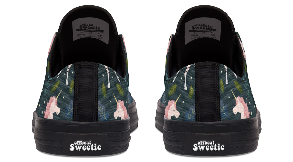 Unicorn Garden Low Tops