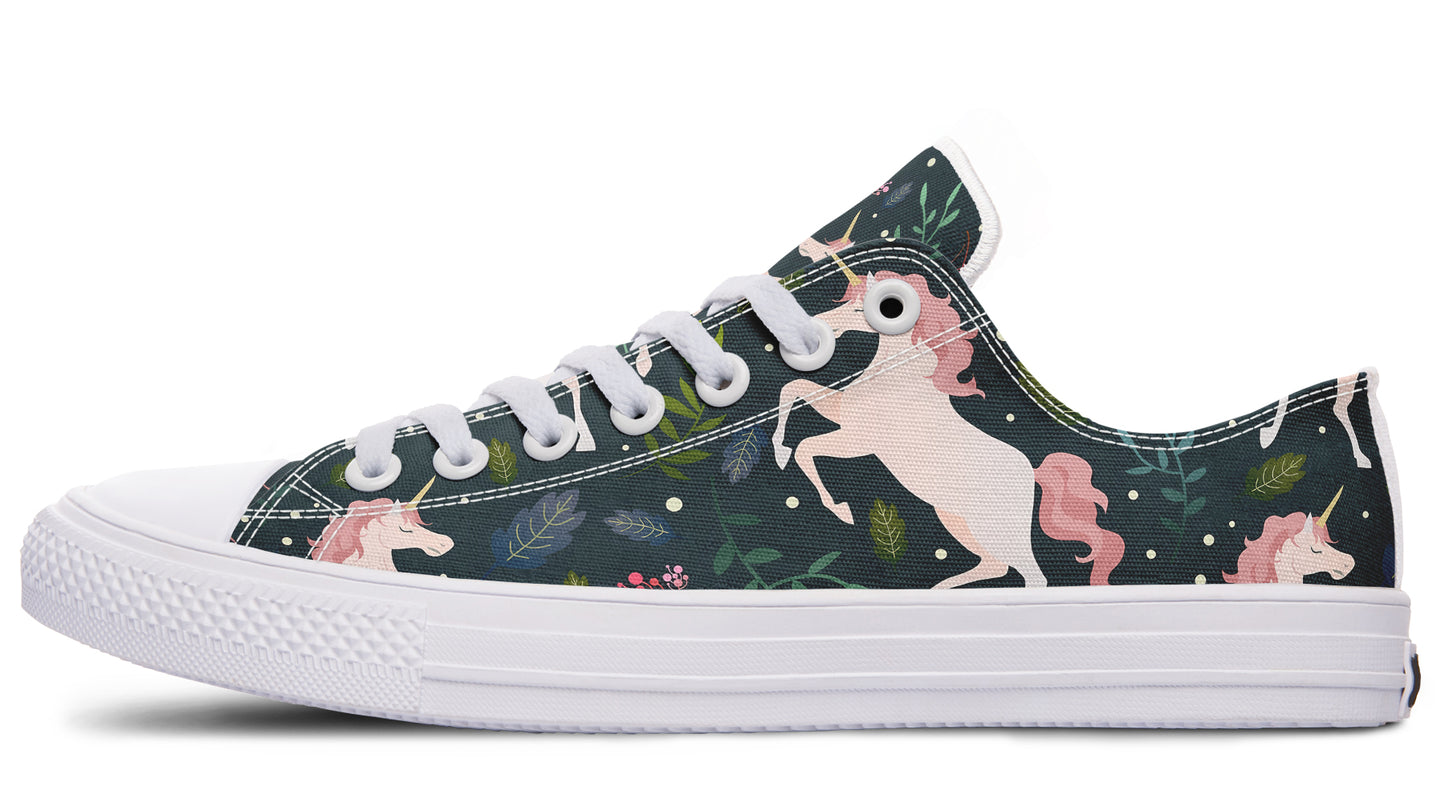 Unicorn Garden Low Tops