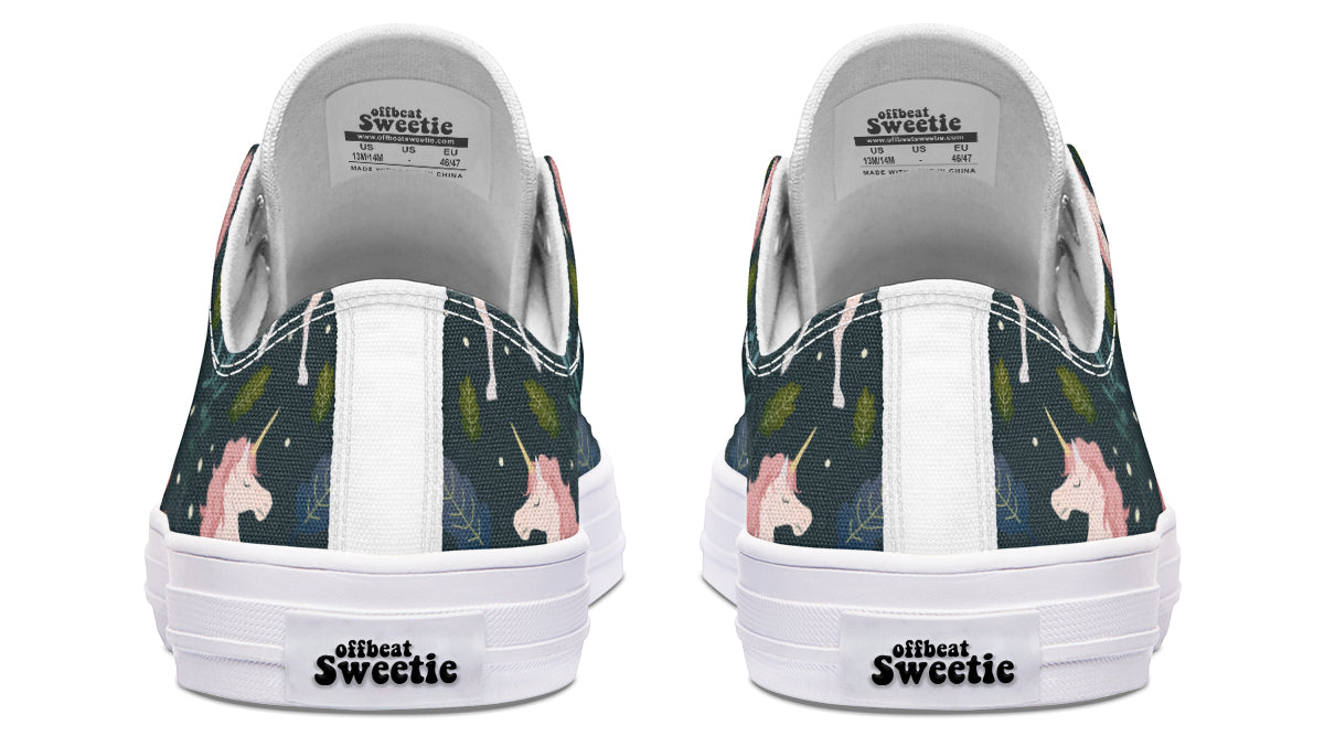 Unicorn Garden Low Tops