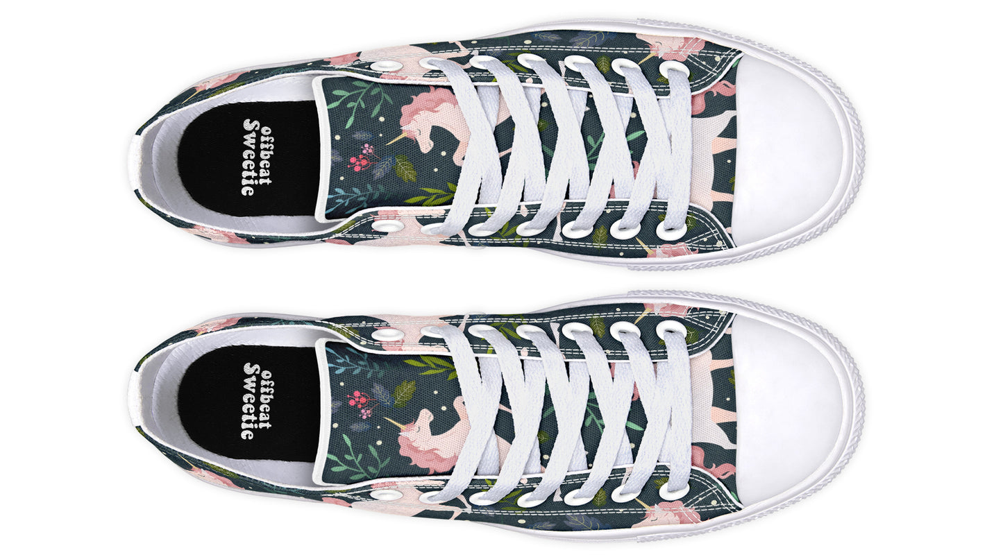 Unicorn Garden Low Tops