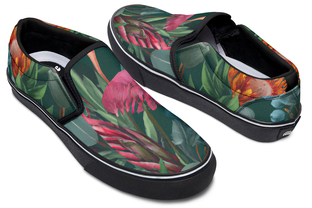 Australian Bouquet Slip Ons