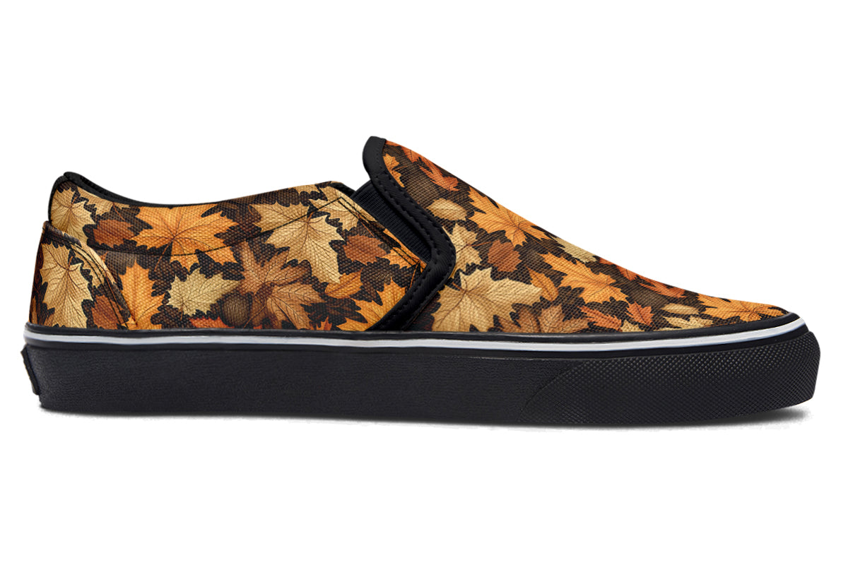 Autumn Leaves Slip Ons