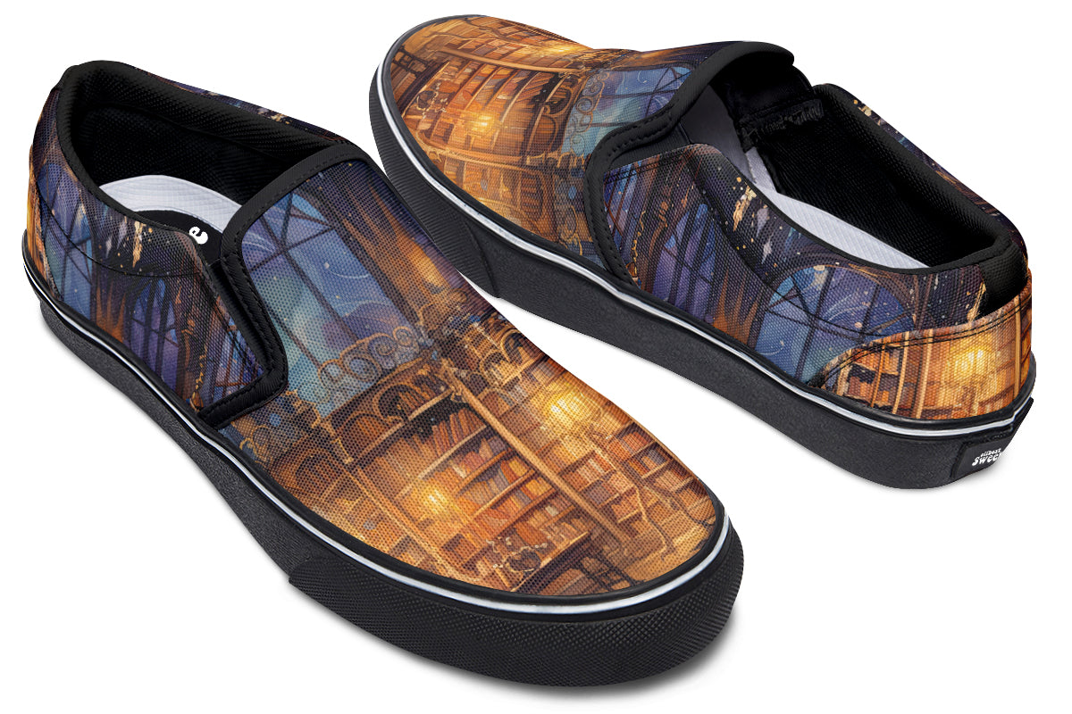 Bibliotheca Slip Ons