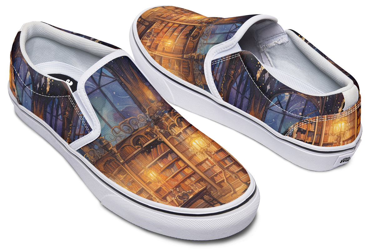 Bibliotheca Slip Ons