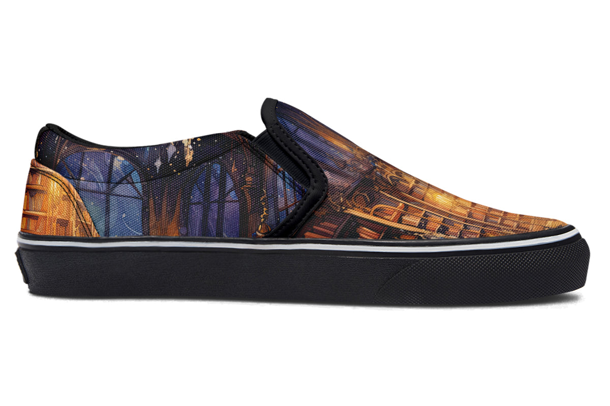 Bibliotheca Slip Ons