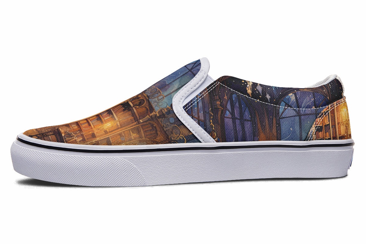 Bibliotheca Slip Ons