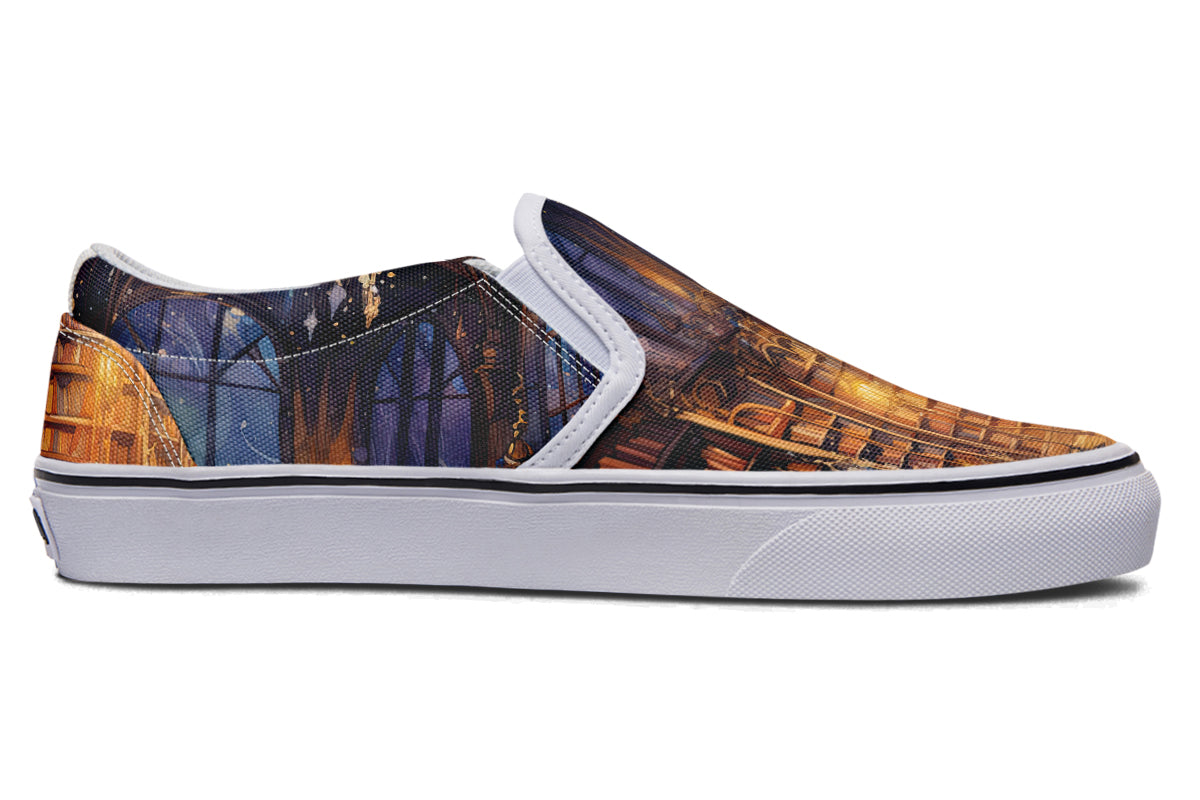 Bibliotheca Slip Ons