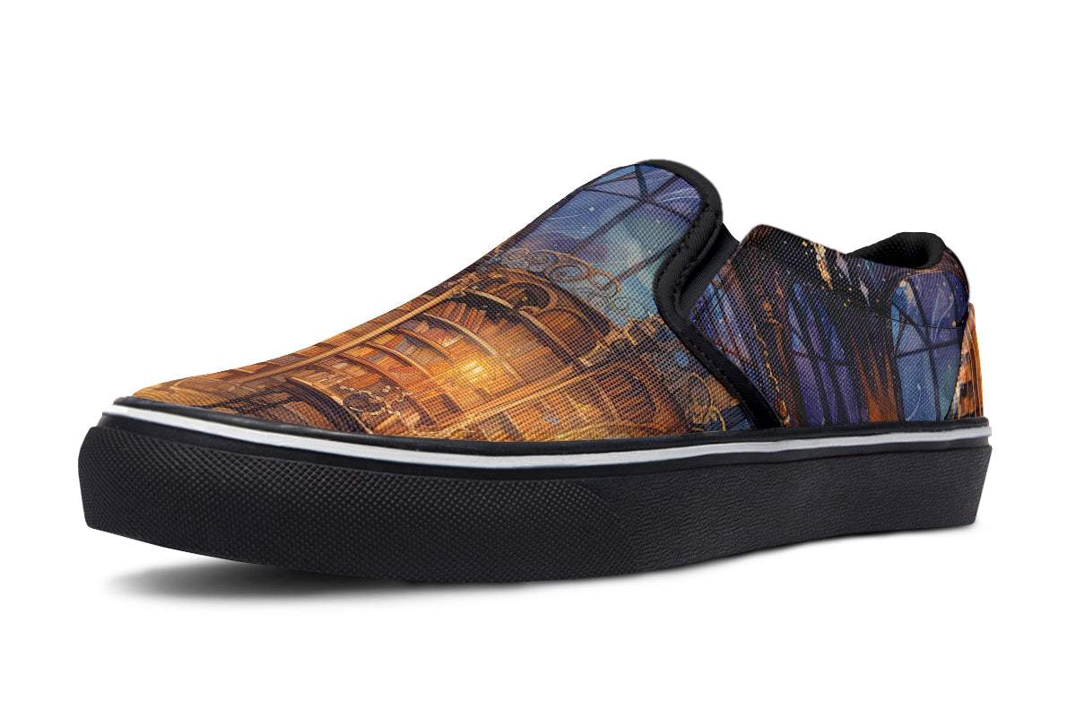 Bibliotheca Slip Ons