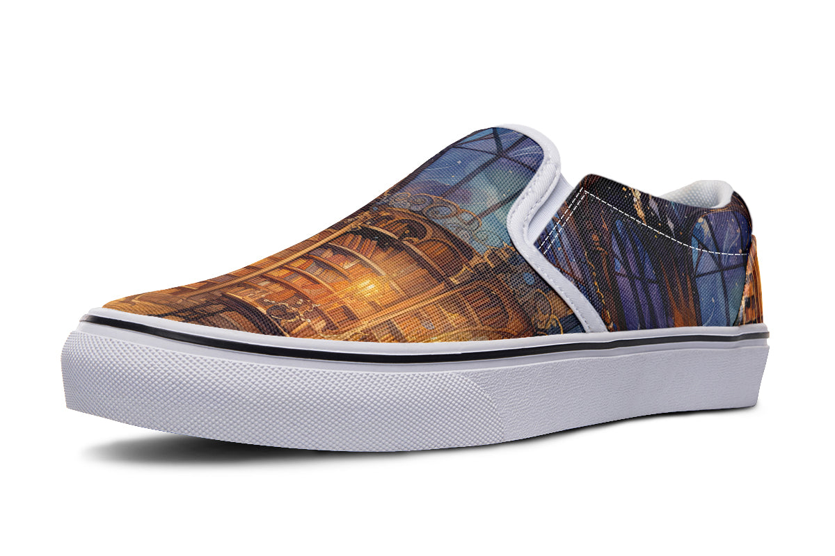 Bibliotheca Slip Ons