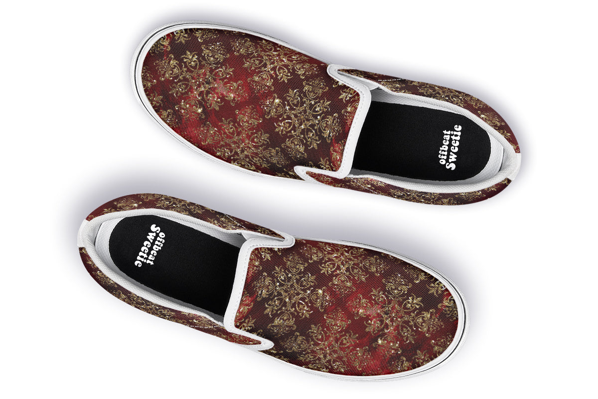 Christmas Wrapping Paper Slip Ons