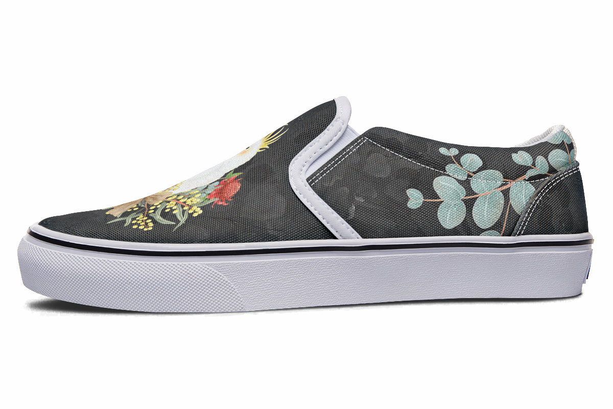 Cockatoo Slip Ons