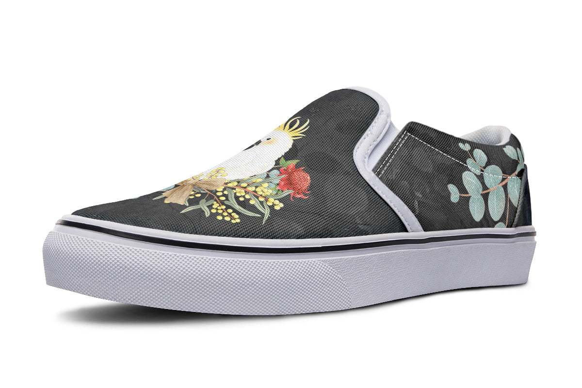 Cockatoo Slip Ons