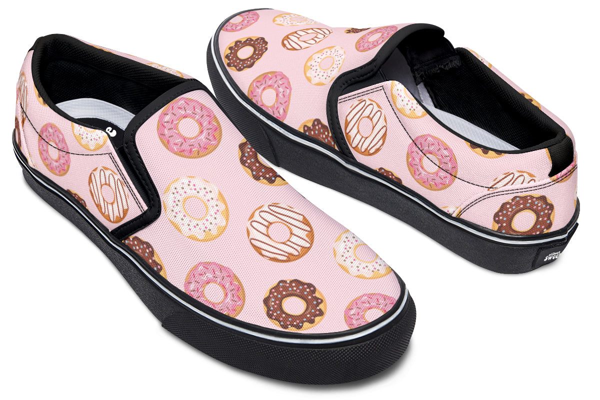 Donut Stop Me Now Slip Ons