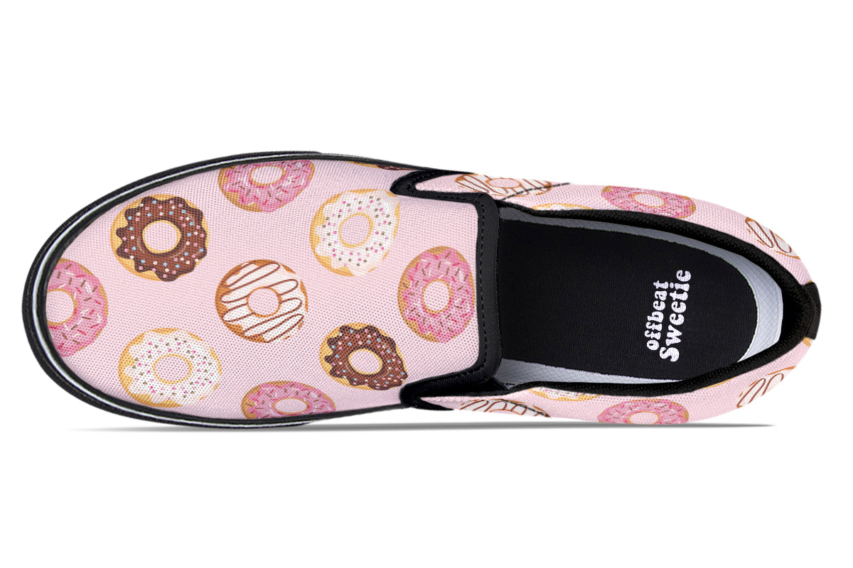 Donut Stop Me Now Slip Ons