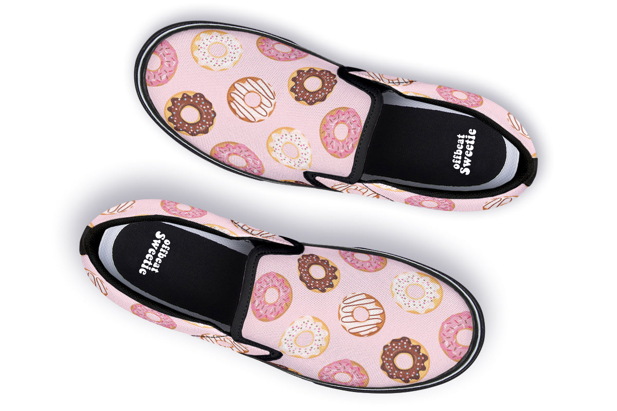 Donut Stop Me Now Slip Ons