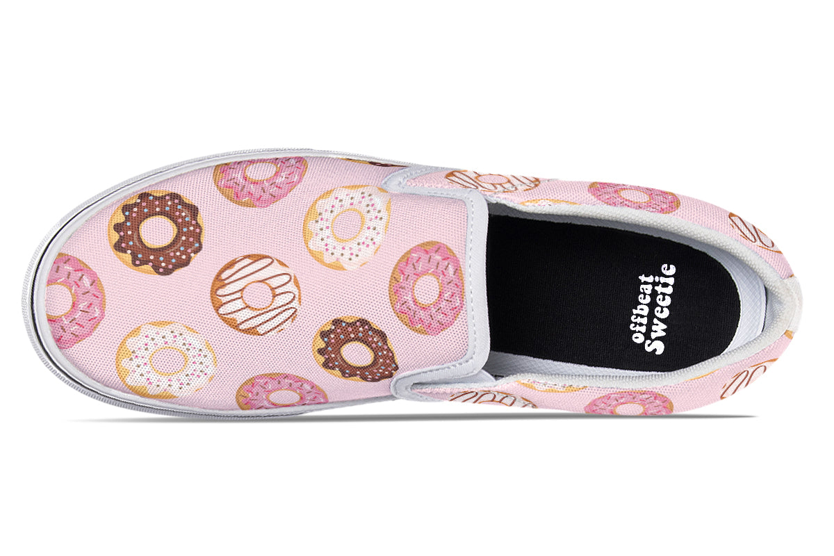 Donut Stop Me Now Slip Ons