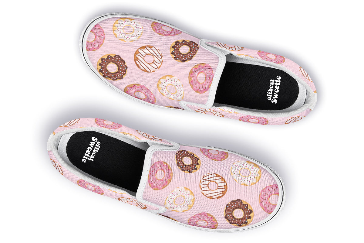 Donut Stop Me Now Slip Ons