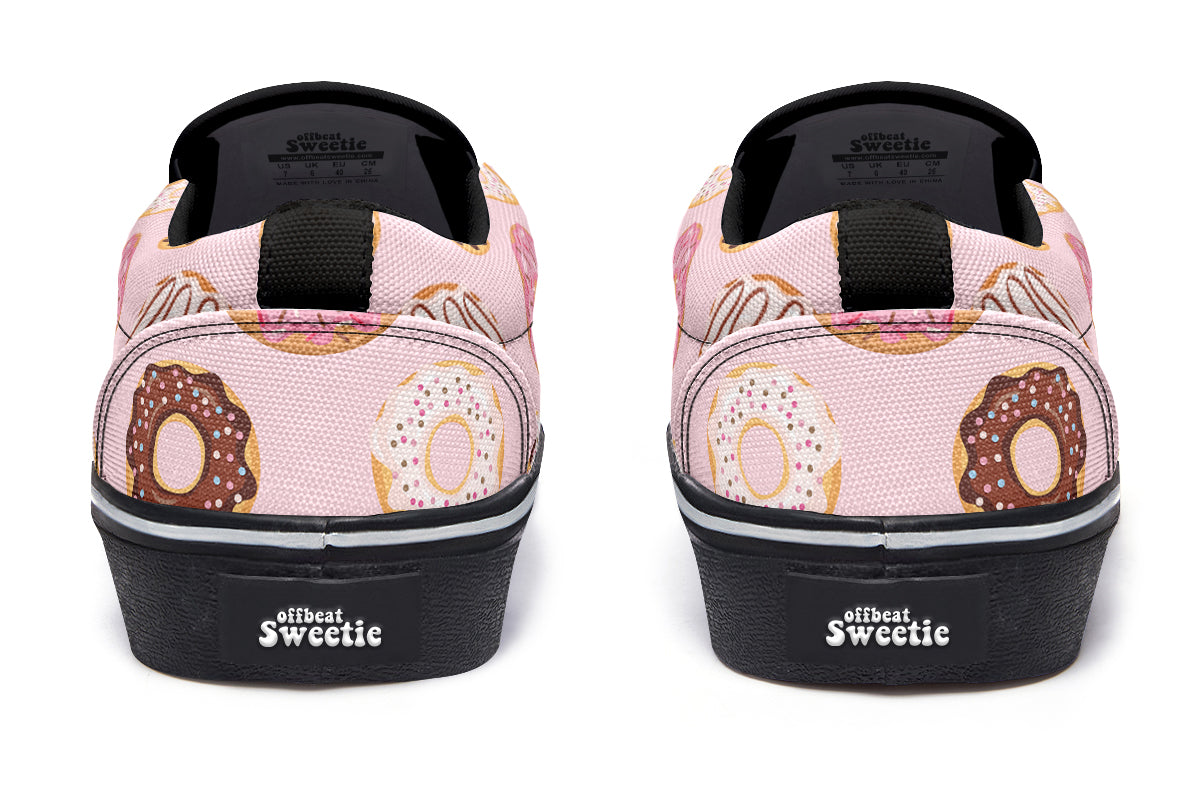 Donut Stop Me Now Slip Ons