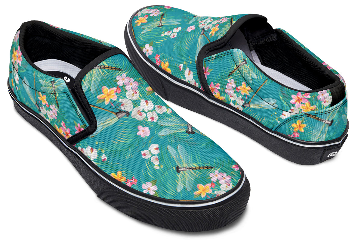 Dragonflies Slip Ons