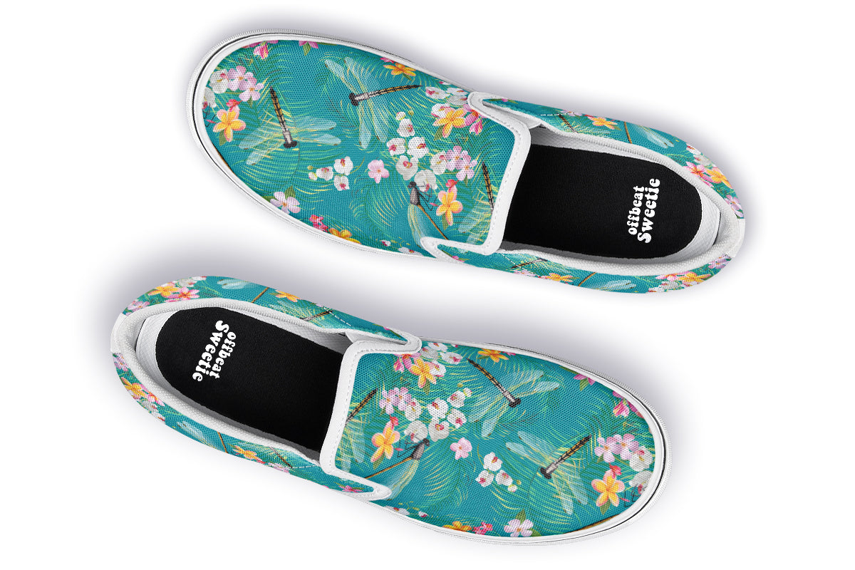 Dragonflies Slip Ons