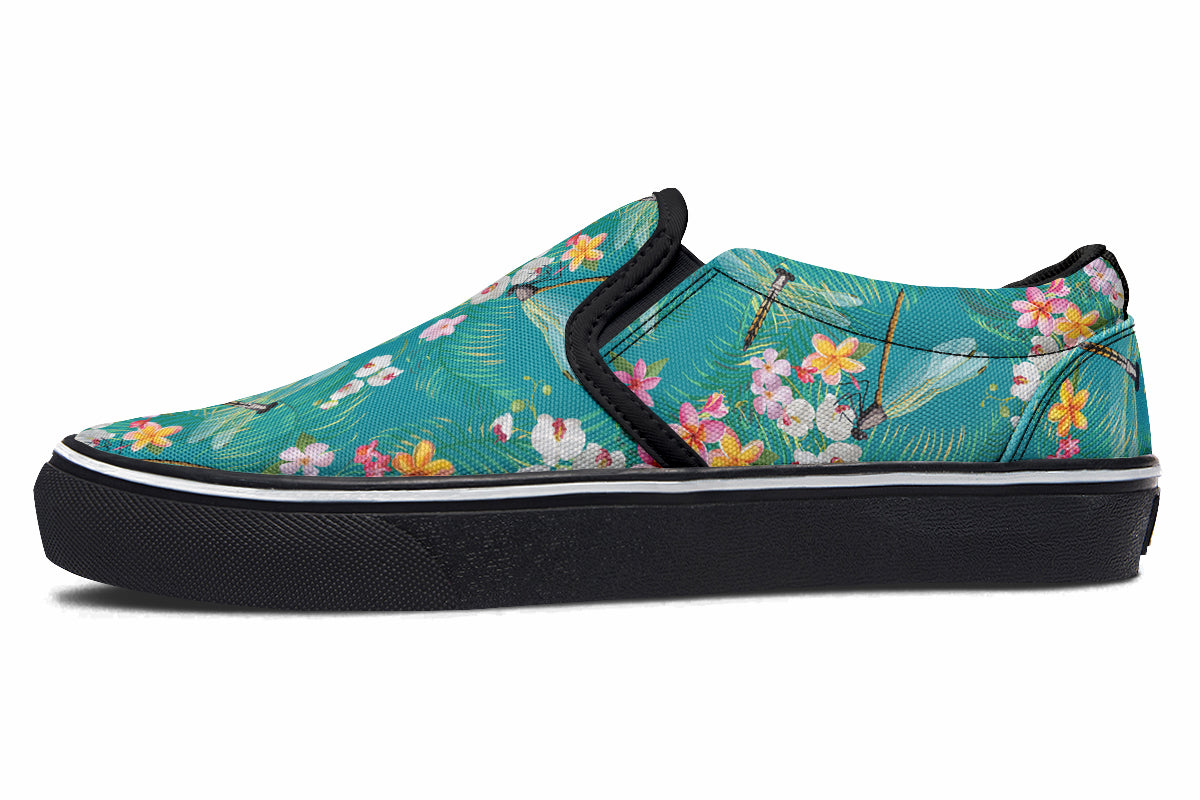 Dragonflies Slip Ons