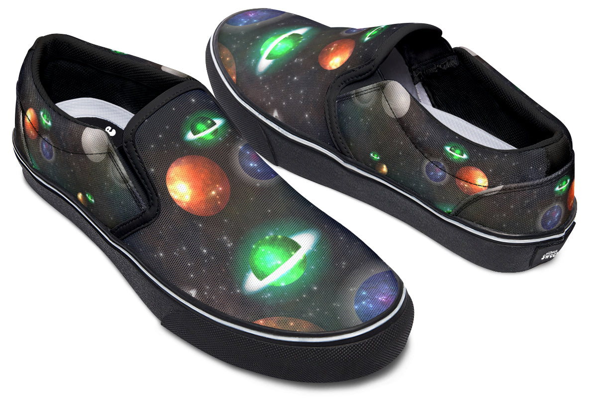 Lost In Space Slip Ons