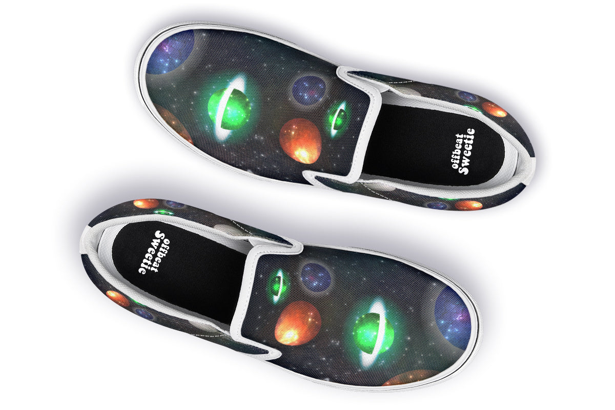 Lost In Space Slip Ons