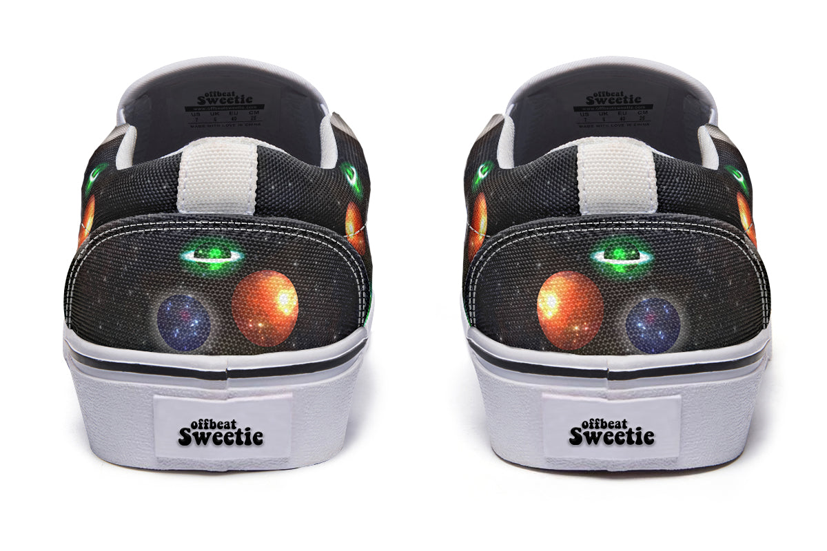 Lost In Space Slip Ons