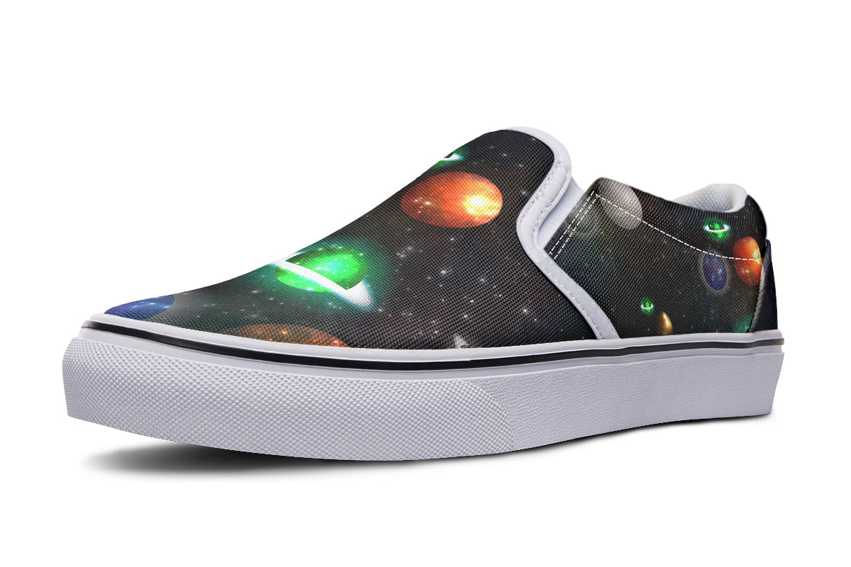 Lost In Space Slip Ons