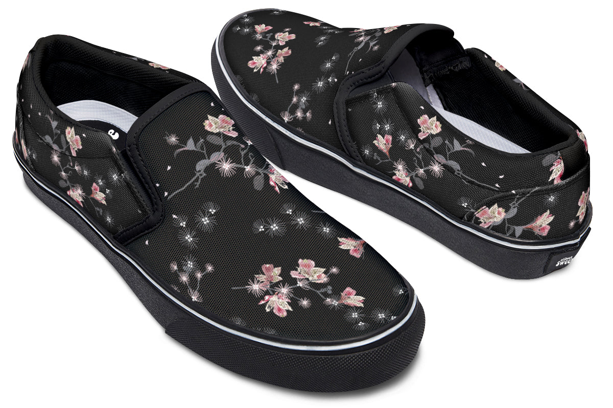 Night Garden Slip Ons