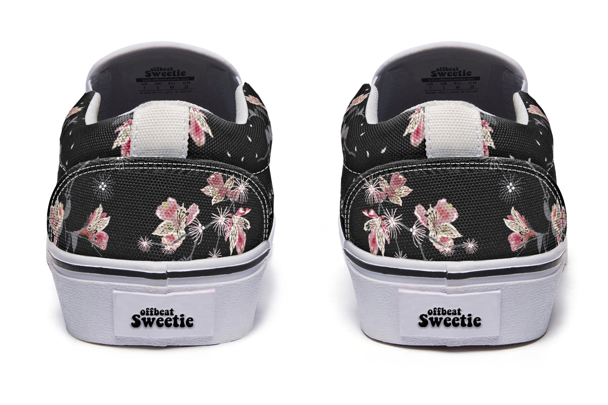 Night Garden Slip Ons