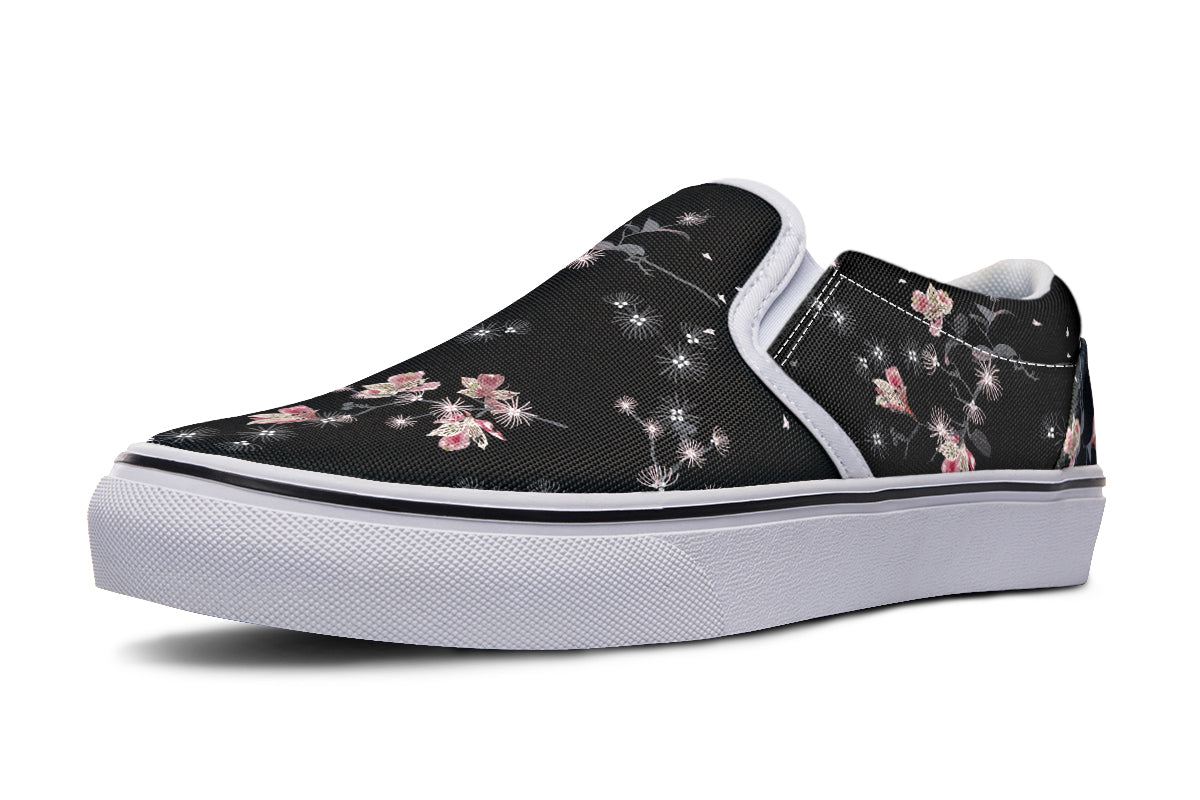 Night Garden Slip Ons