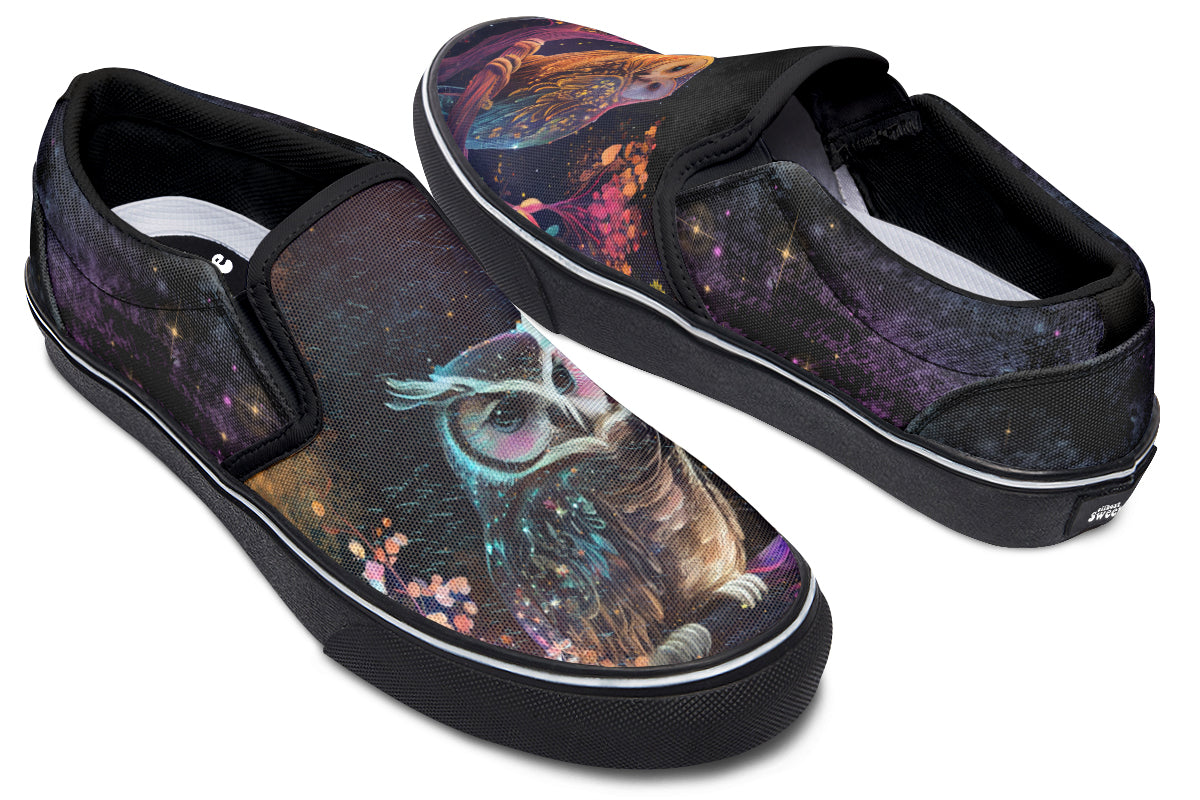 Owls Slip Ons