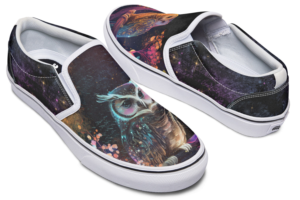 Owls Slip Ons