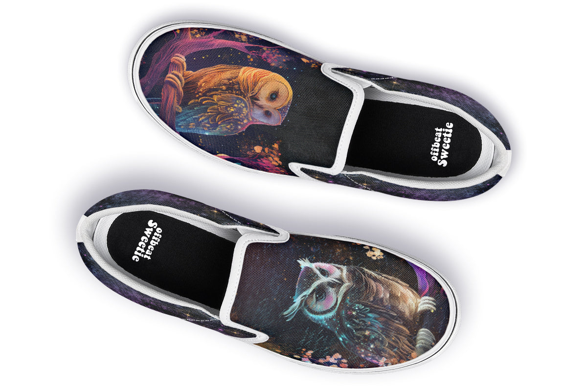 Owls Slip Ons